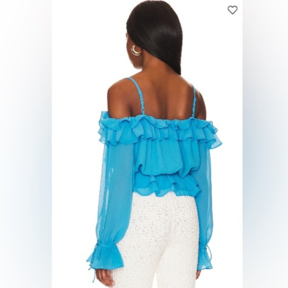 MORE TO COME Amber Ruffle Top - Picture 3 of 8